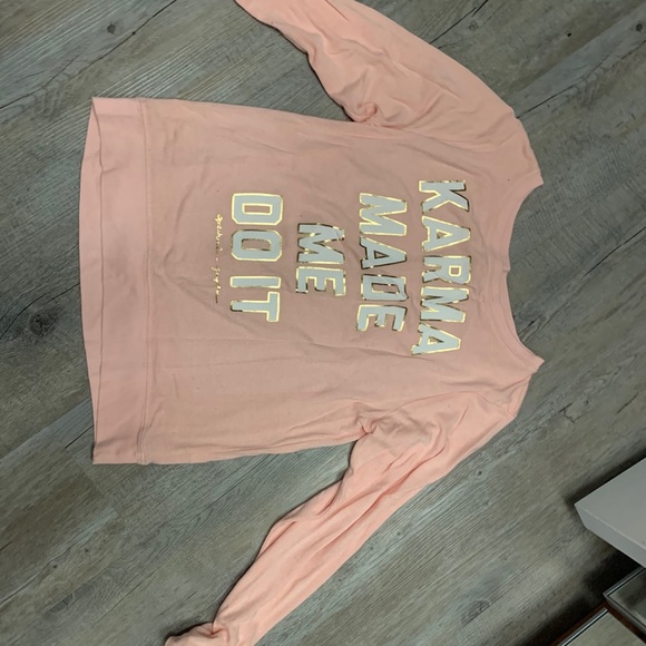 Karma Made Me Do It Long Sleeve Shirt - Picture 3 of 6